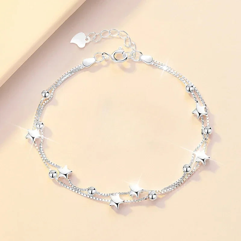 Bracelet de luxe en argent sterling 925 pour femme