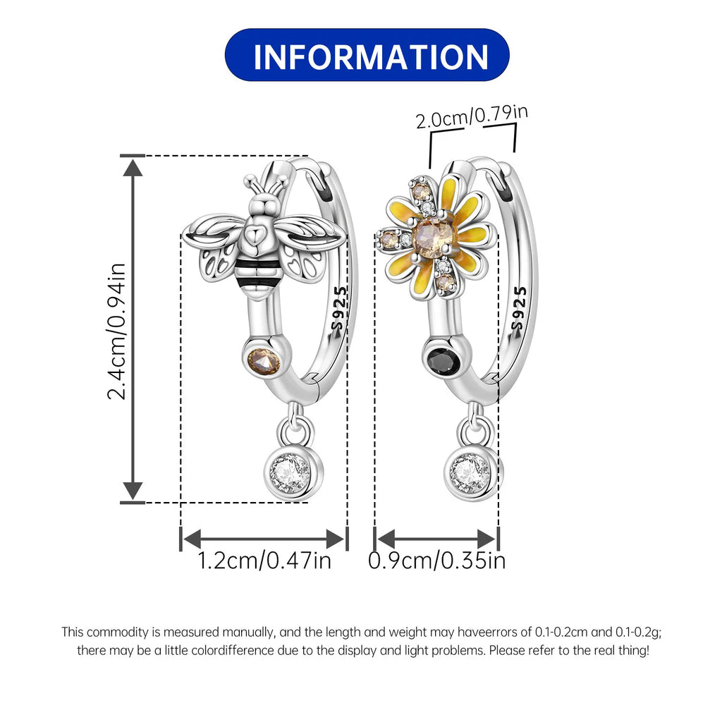 Boucles d'oreilles pendantes oiseaux bleu violet en argent sterling 925