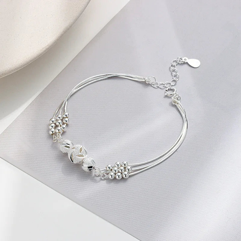 Bracelet de luxe en argent sterling 925 pour femme