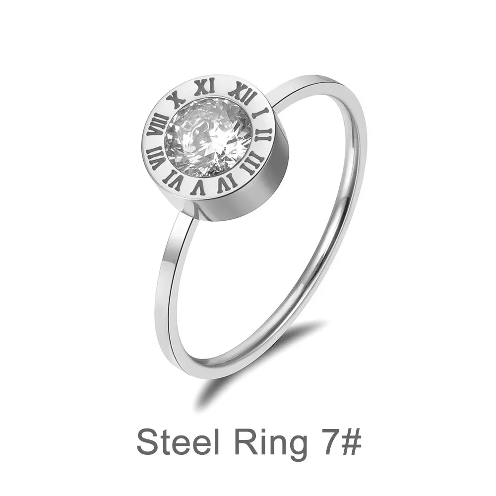 Ensemble de bijoux zircone cubique avec pendentif, boucles d'oreilles, bague