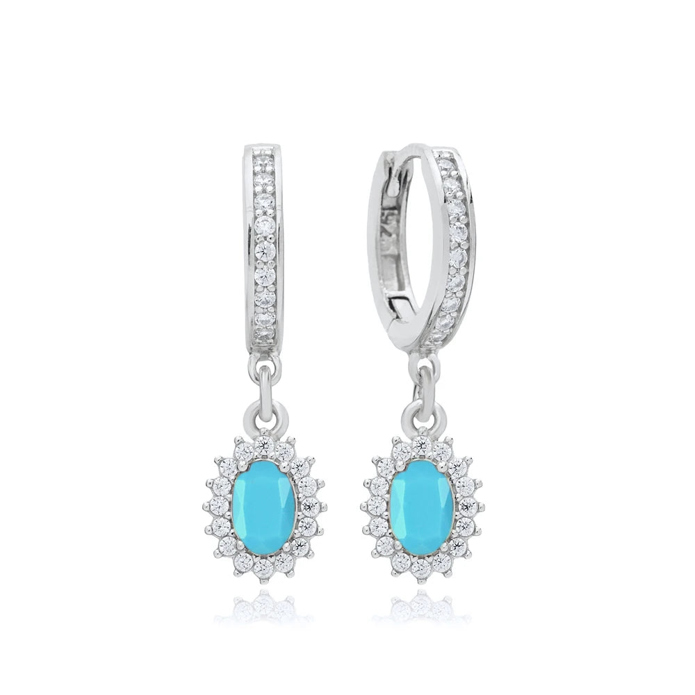 Boucles d'oreilles argent sterling 925, exquisées plaqué or 24 carats