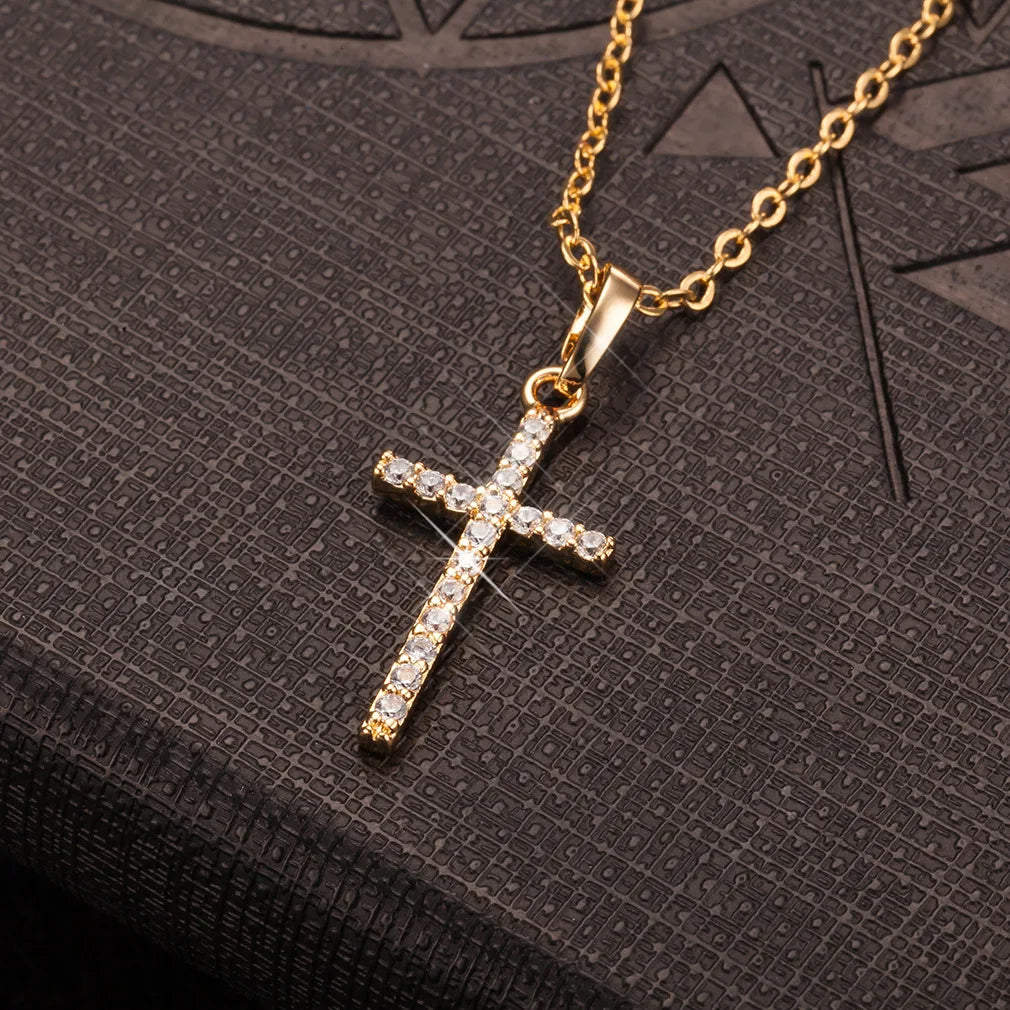 Collier Pendentif tendance en Cristal Rose de Luxe