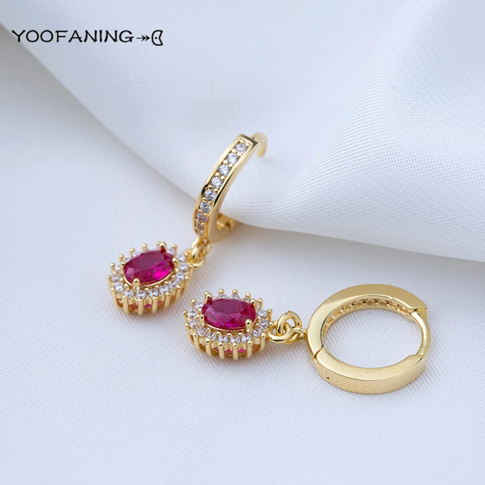 Boucles d'oreilles argent sterling 925, exquisées plaqué or 24 carats