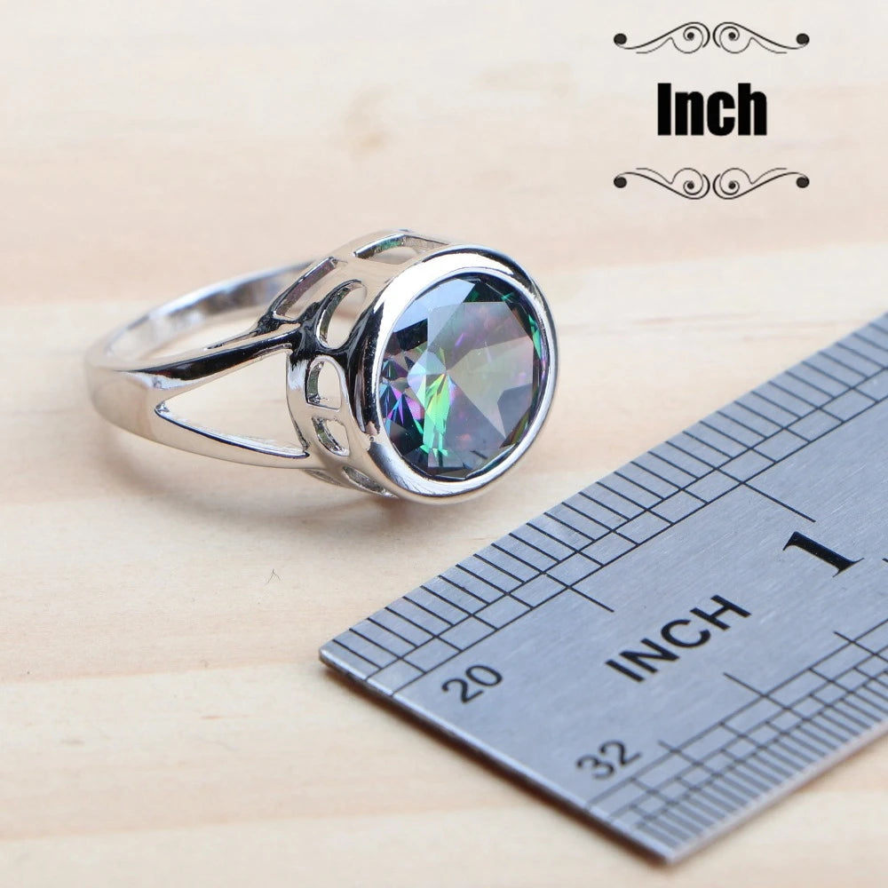 Ensembles de bijoux en argent sterling 925, boucles d'oreilles, bague, bracelets, pendentif, collier