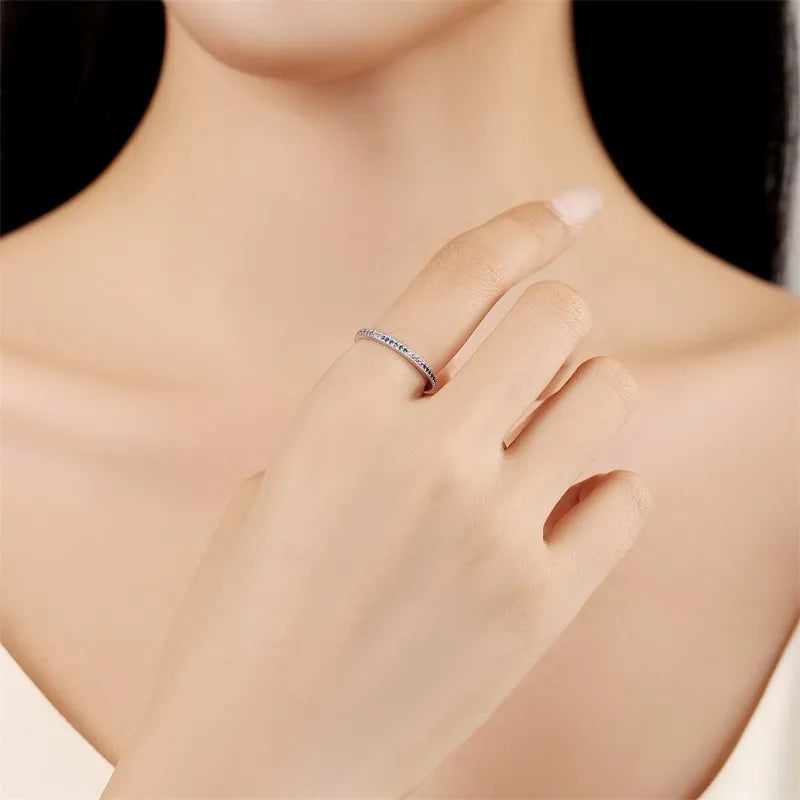 Bagues doubles en Argent Sterling 925 Couleur, Bamora  Bijoux en Argent