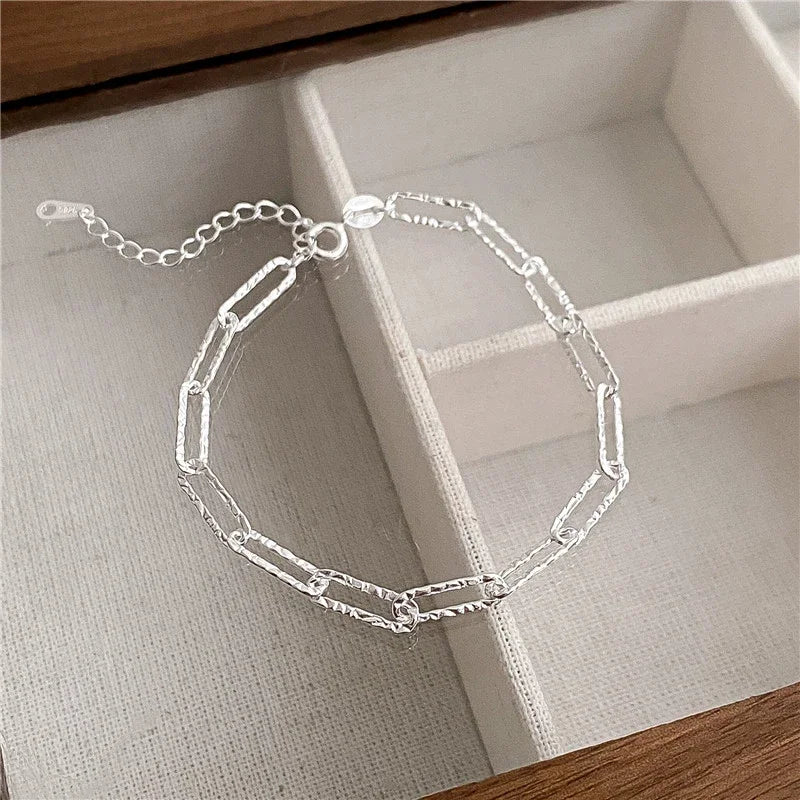 Bracelet de luxe en argent sterling 925 pour femme