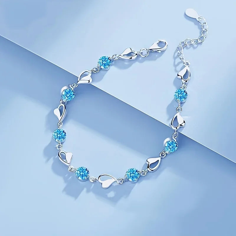 Ensemble de bijoux 2 pièces 925 argent sterling